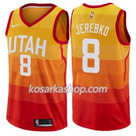 Dres Utah Jazz Jonas Jerebko 8 Nike City Edition Swingman